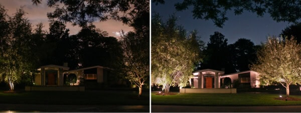 light at night